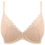 Wacoal Raffine Plung Bra -Frappe