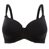 Cari Moulded Spacer T-shirt Bra - Black