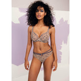 Freya Wild Side Plunge Bra - Animal