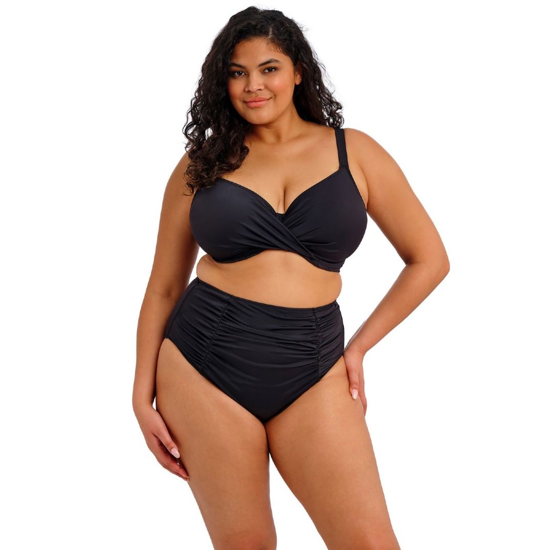 Elomi Plain Sailing Full Bikini Brief - Black