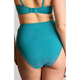 Panache Billie High Waist Brief - Sparkle Teal