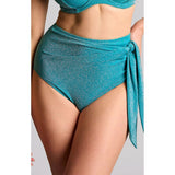 Panache Billie High Waist Brief - Sparkle Teal