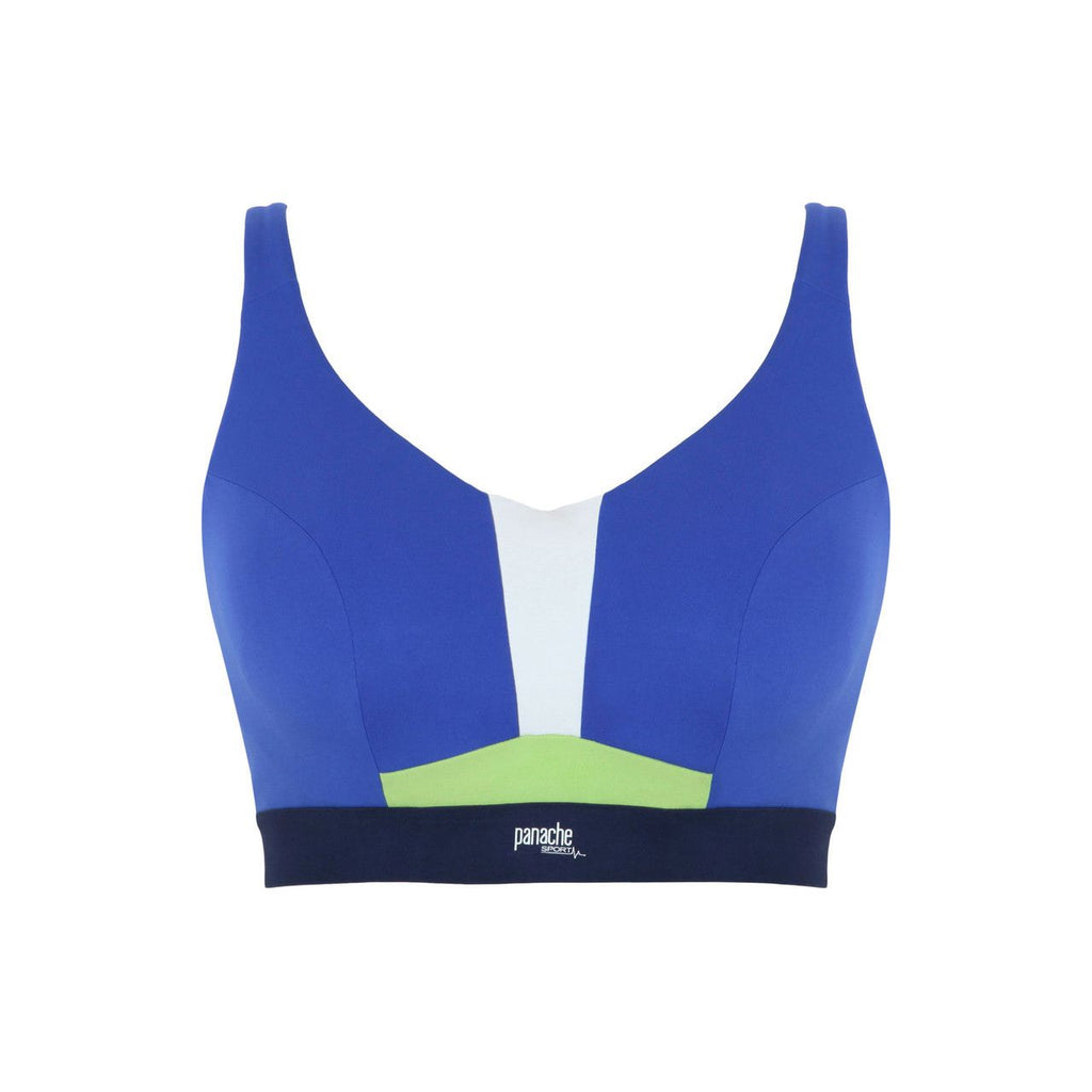 Panache Non-Padded Sports Bra Blue – The Lady's Slip
