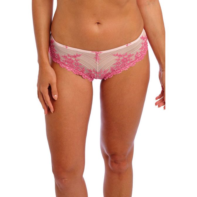 Wacoal Embrace Lace Tanga - Ballet Slipper/Chateau Rose