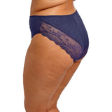 Elomi Lucie High Leg Brief - Midnight