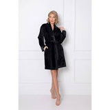 Aruelle Estelle Bathrobe - Black