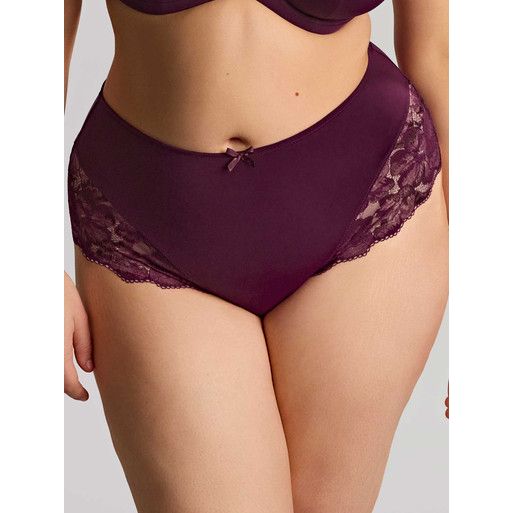 Panache Sculptress Amara Deep Brief - Plum