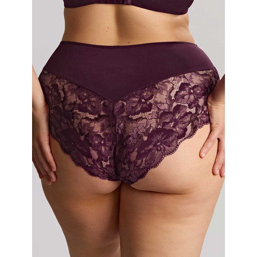 Panache Sculptress Amara Deep Brief - Plum