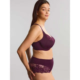Panache Sculptress Amara Deep Brief - Plum