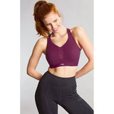 Panache Endurance Non padded sports bra - Berry Chalk