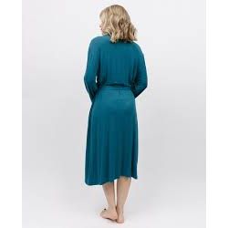 Cyberjammies Maple Teal Jersey Dressing Gown