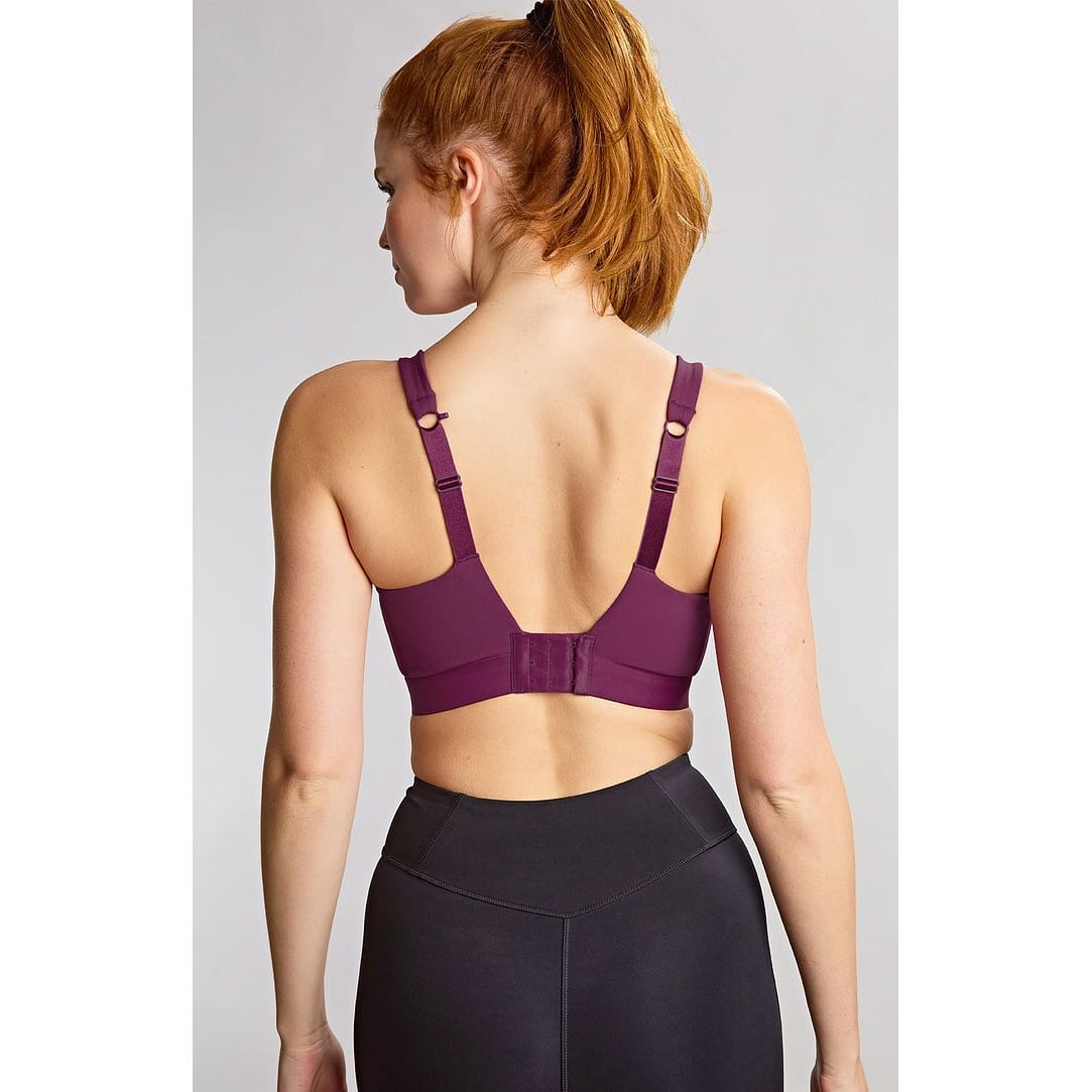 Panache Endurance Non padded sports bra - Berry Chalk