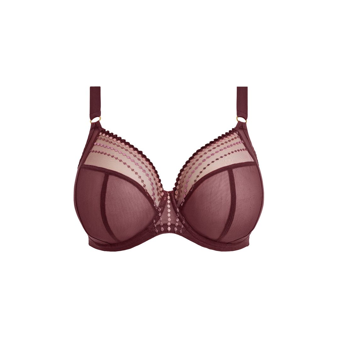 Elomi Matilda - Underwired plunge bra - Sugarplum