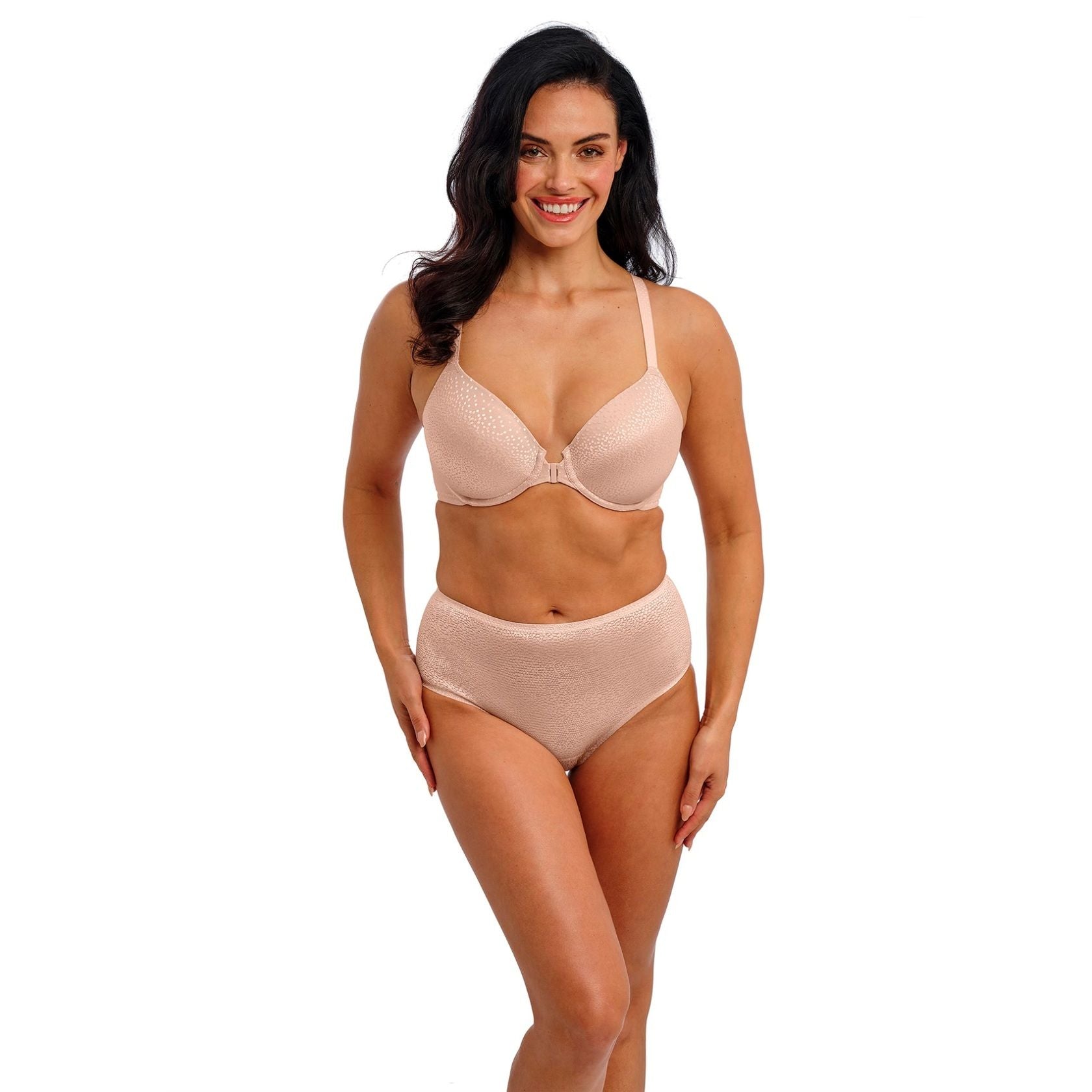 Wacoal Back Appeal front closing bra - Rose Dust