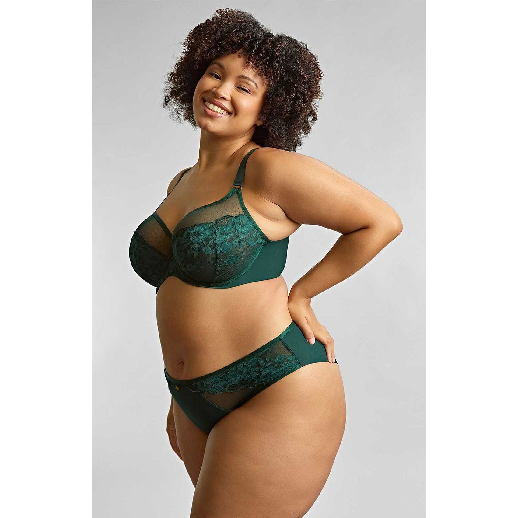 Panache Sculptress - Josephine Full Cup Bra - Forest Green