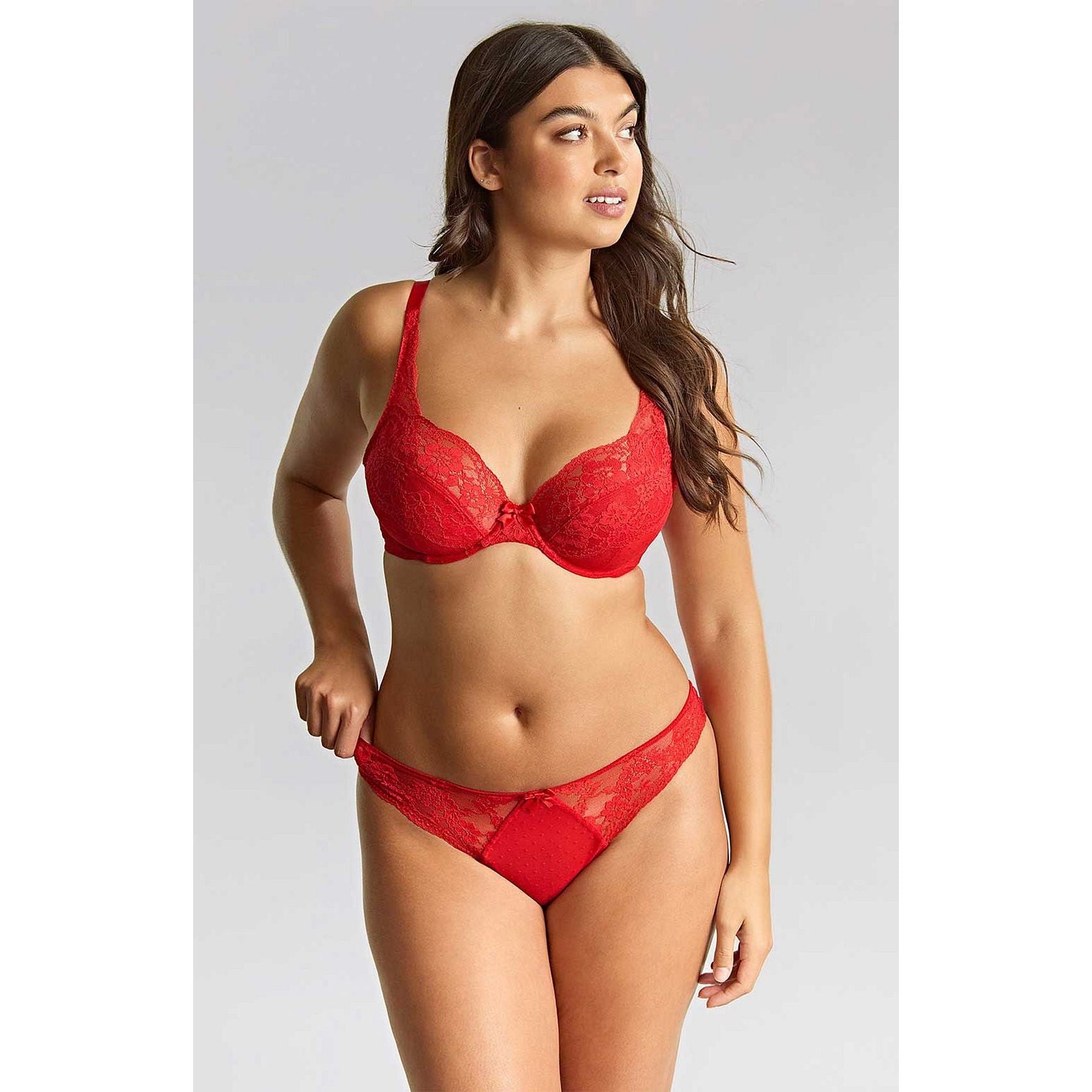 Panache Heidi Brazilian - Ruby Red