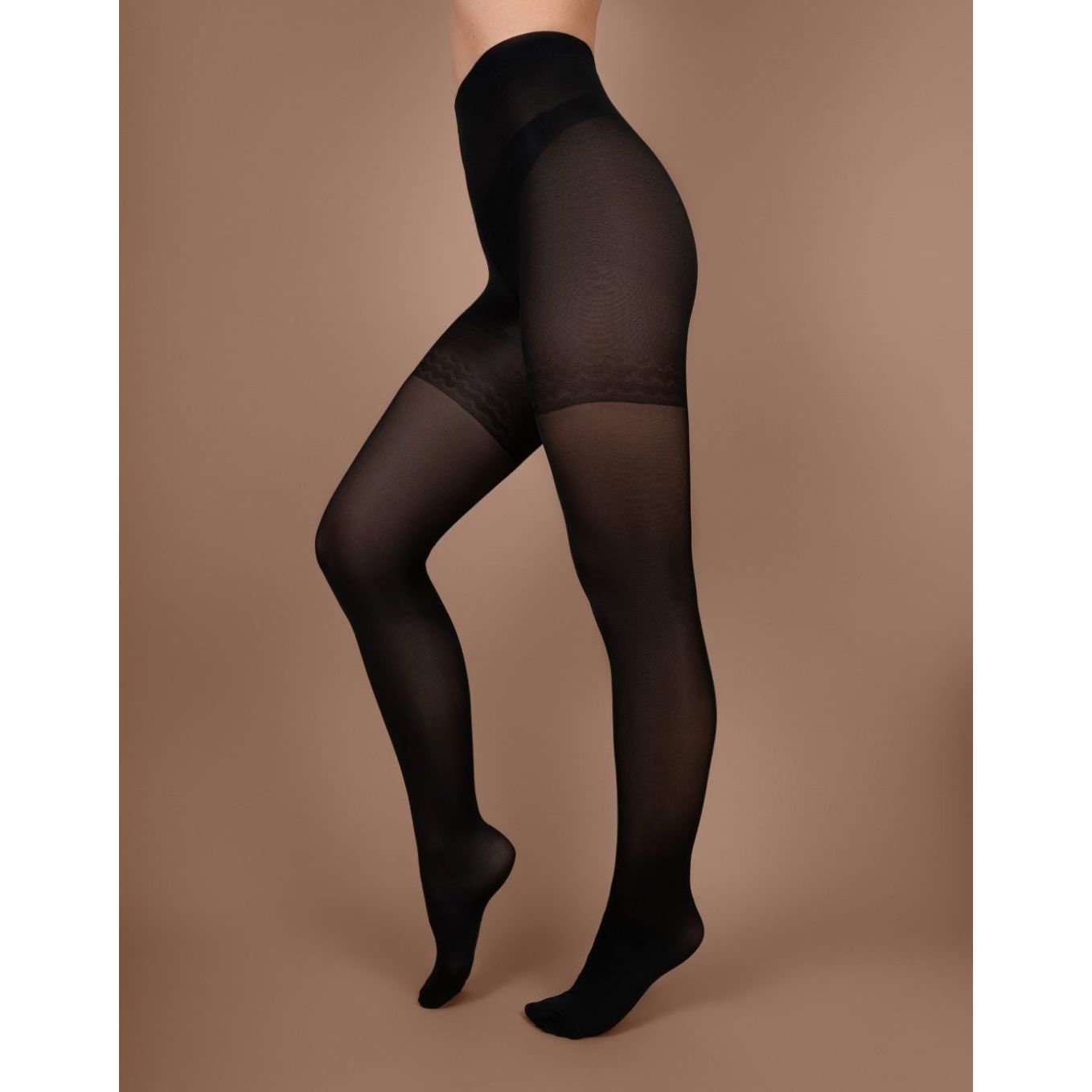 Bye Bra Control Slim Tights 70 Denier - Black