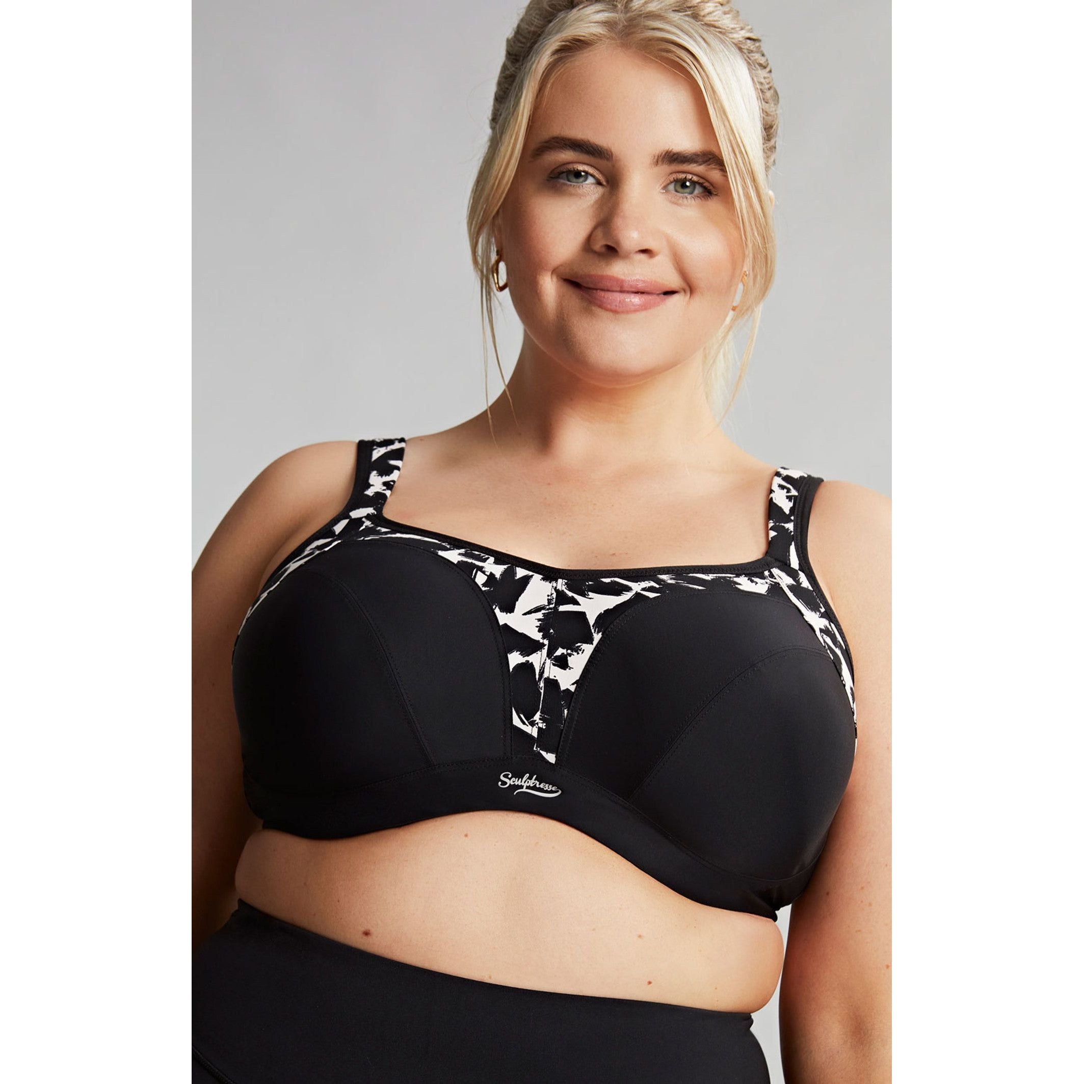 Panache Sculptress Wired non padded spots bra - Mono