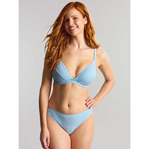 Panache Romy Demi Punge - Sky Blue Gingham