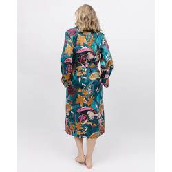 Cyberjammies Maple Leaf Long Dressing Gown