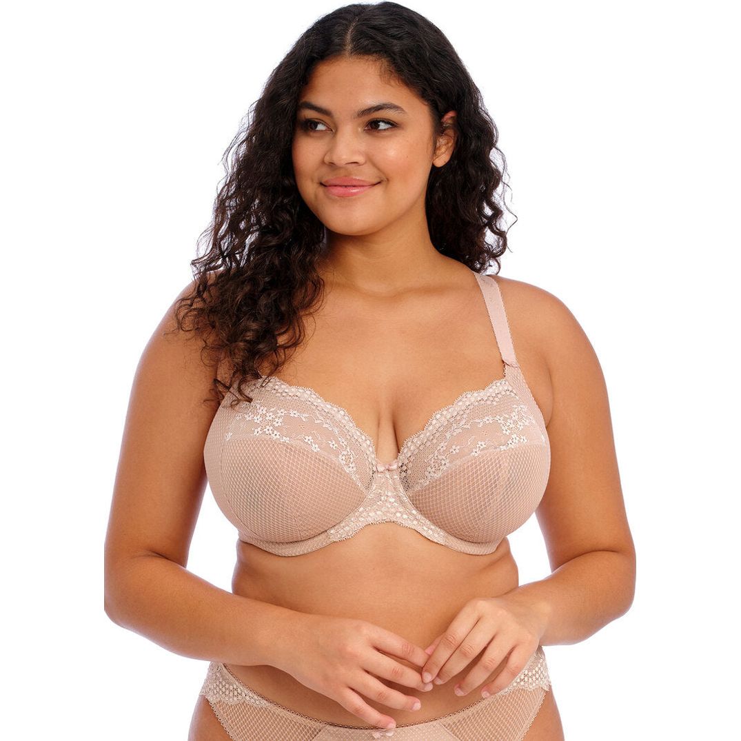 Elomi Charley UW Plunge Bra - Ballet Pink / Fawn