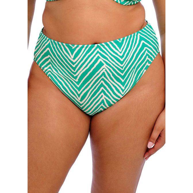 Elomi Fiji Falls Mid Rise Bikini Brief - Marine