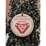 The Lady's Slip Christmas Decorations