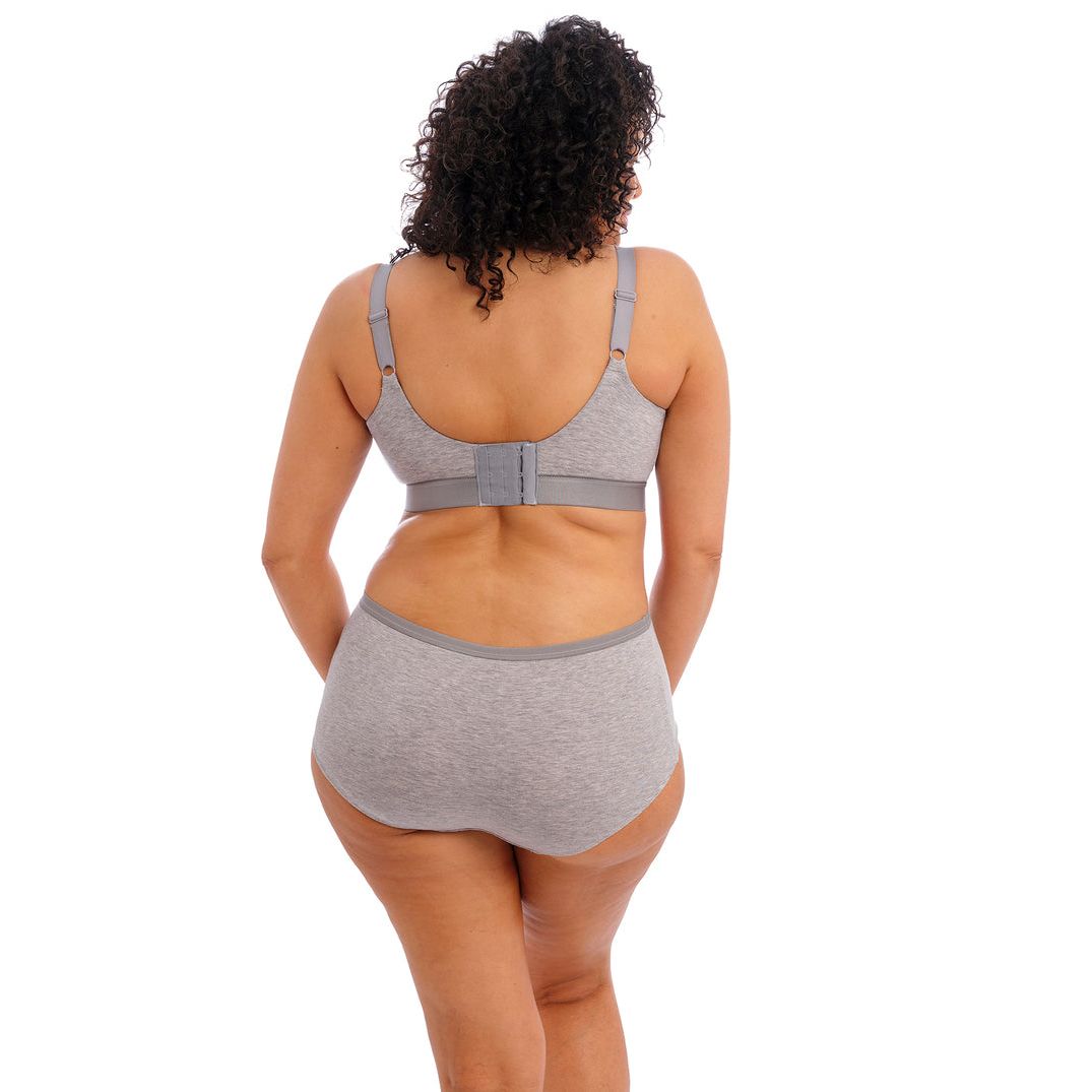 Elomi Downtime - Grey Marl - Non Wired Bralette
