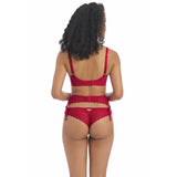 Freya Temptress Suspender - Cherry