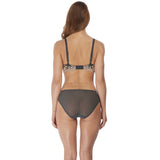 Wacoal Embrace Lace Bikini Brief - Ebony/Shifting Sand