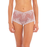 Wacoal Embrace Lace Boyshorts - Woodrose/Mauve Chalk