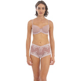Wacoal Embrace Lace Boyshorts - Woodrose/Mauve Chalk