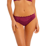 Lace Perfection Brief - Red Plum