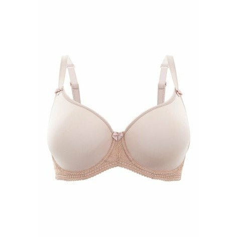 Panache Cari Moulded Spacer T-shirt Bra - Champagne